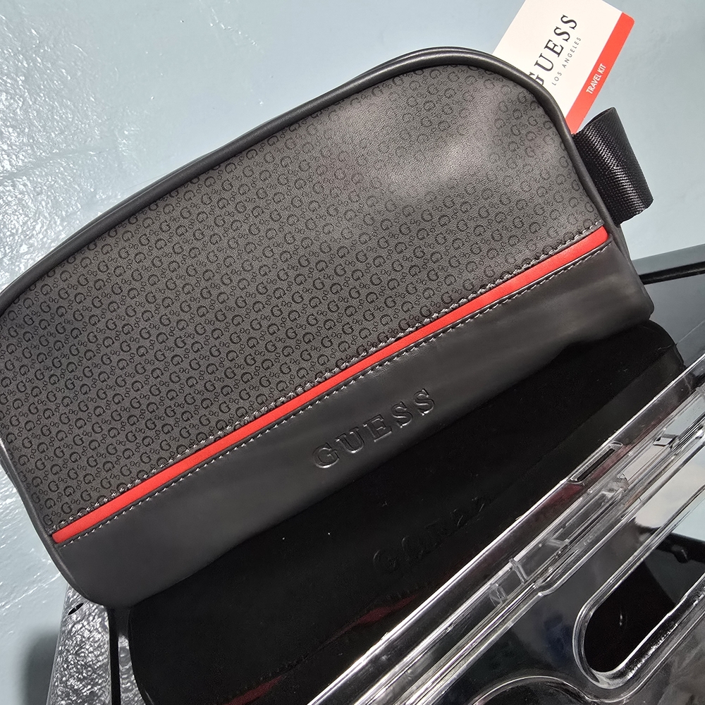 GUESS Black and Red Men's Bag